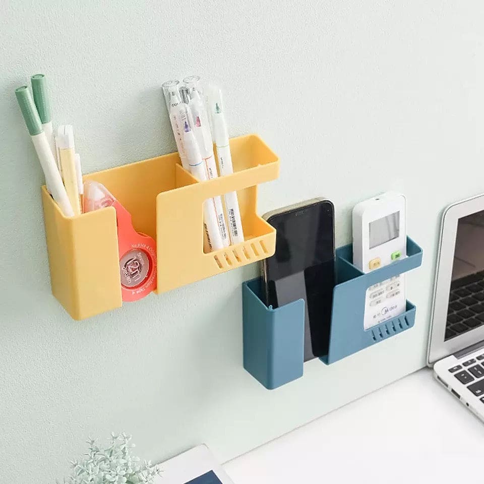 Multifunctional Double Layer Wall Mounted Organizer, Multifunction Punch Free Wall Mounted Storage Box, Mobile Phone Plug Charging Holder, Wall-mounted Storage Box, Wall Debris Storage Holder Multifunctional Double Layer Wall Mounted Organizer, Multifunction Punch Free Wall Mounted Storage Box, Mobile Phone Plug Charging Holder, Wall-mounted Storage Box, Wall Debris Storage Holder